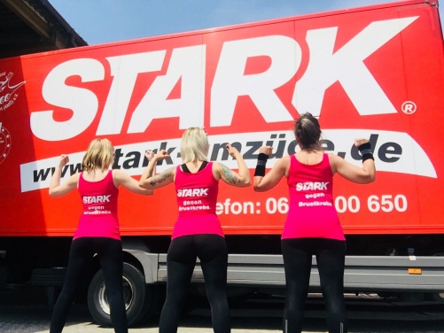 STARK Umzüge beim &quot;Muddy Angel Run&quot; / Frankfurt